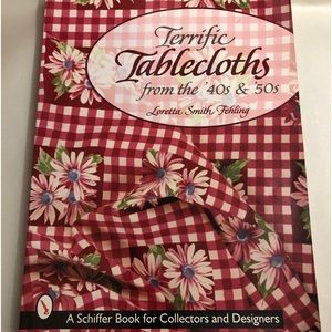 Vintage Tablecloths from 40s and 50s collectors reference book